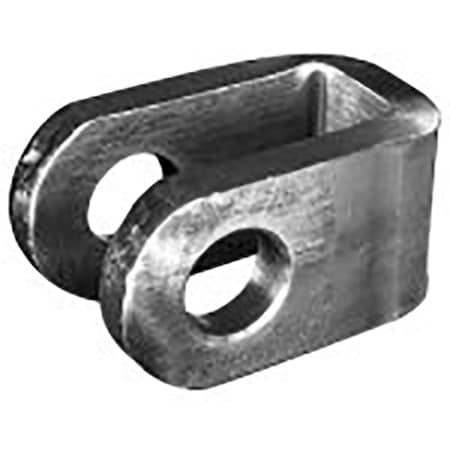 Bailey Formed Rod End Clevis: 3.38 length, 2.48 Width, 1.01 pin hole dia. 750255